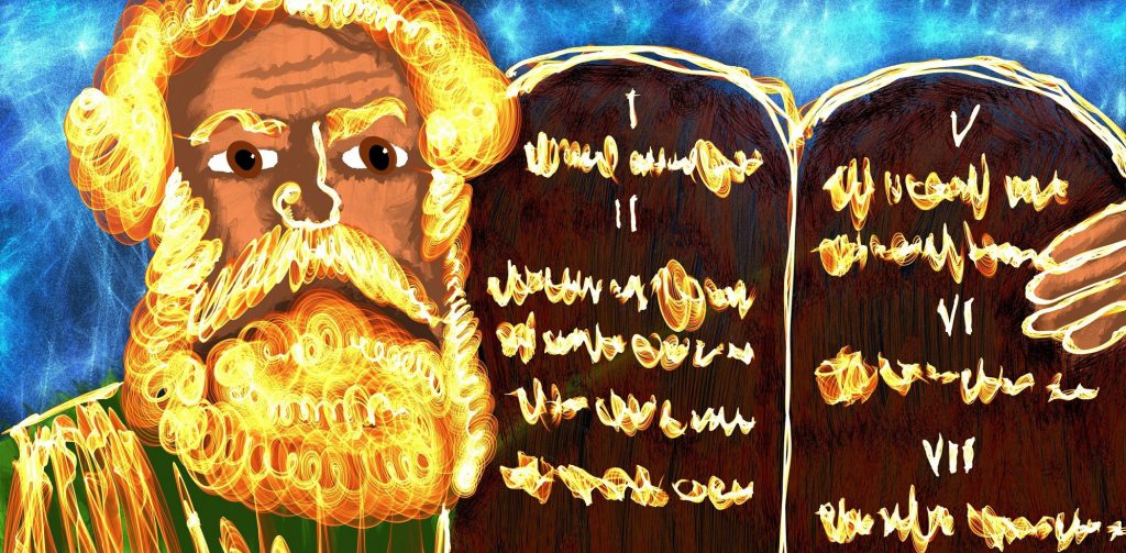 Moses delivers the 10 commandments of break room refrigerators