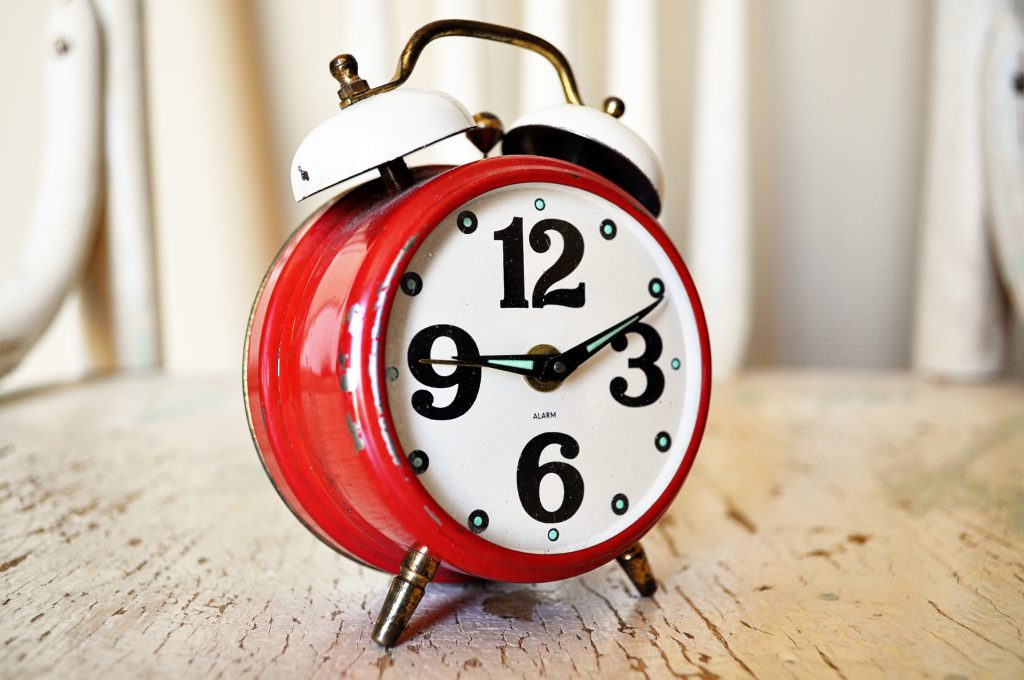Alarm clocks are the old school reminder app